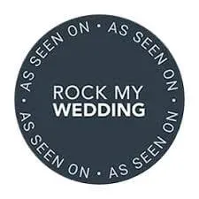 As seen on Rock My Wedding