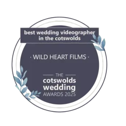 Best wedding videographer in the Cotswolds, Cotswolds Wedding Awards 2025