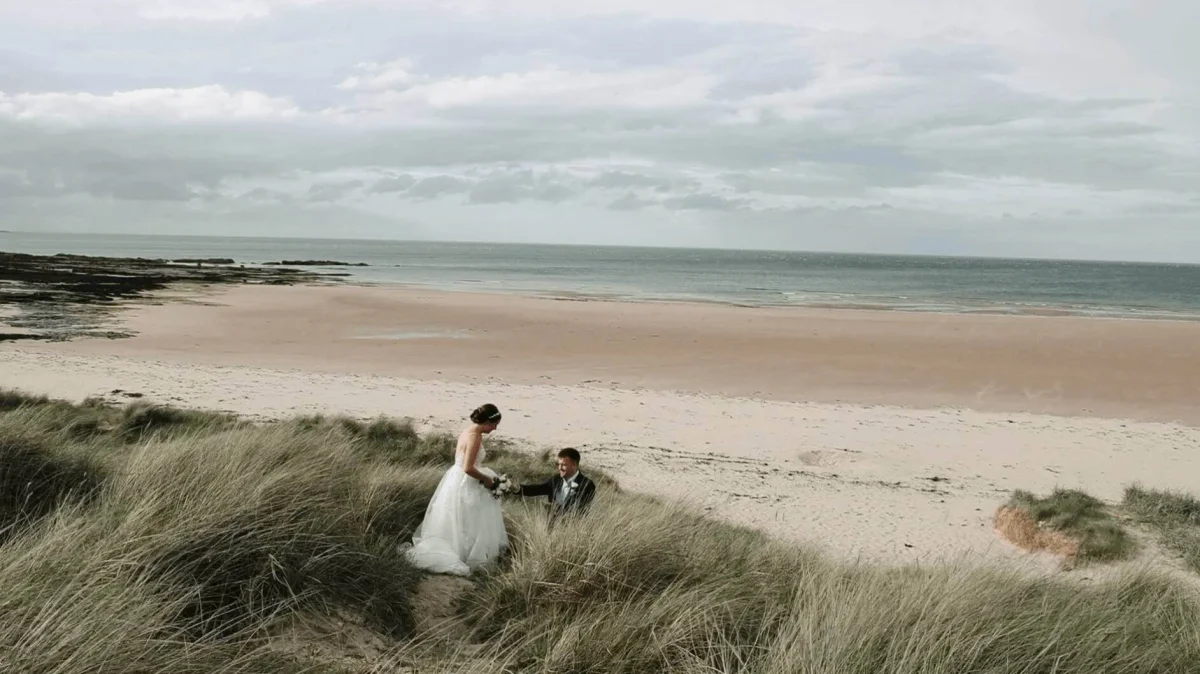 Bamburgh Wedding Videographer 13